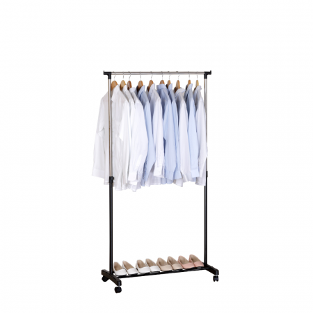 Suport pentru haine, din metal, mobil , 83.50 x 41.50 x 87-162 cm [0]