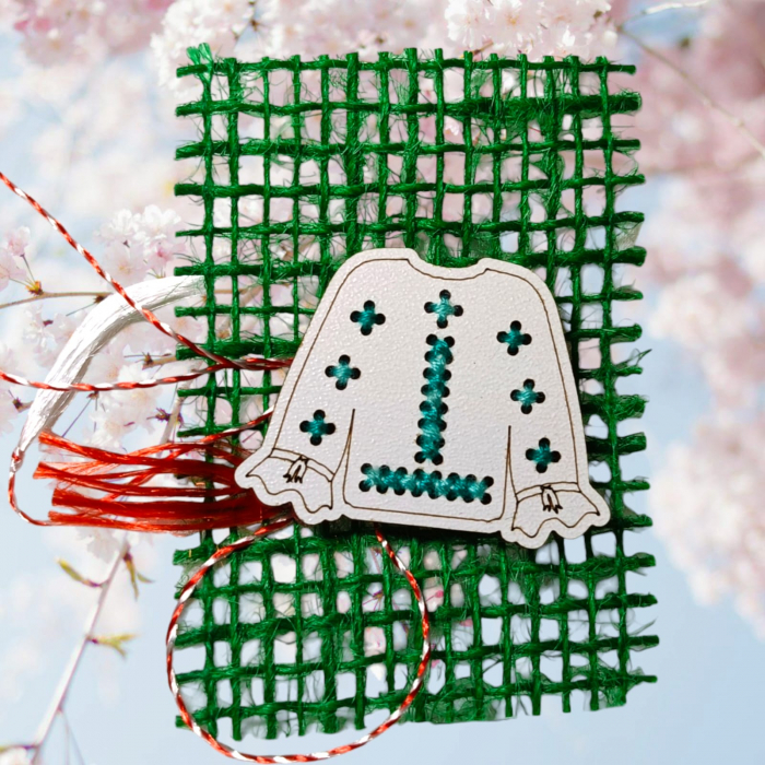 Martisor - ie cusuta manual - model 1 [4]