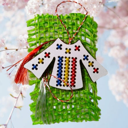 Cusute - Martisor - ie cusuta manual - model 2