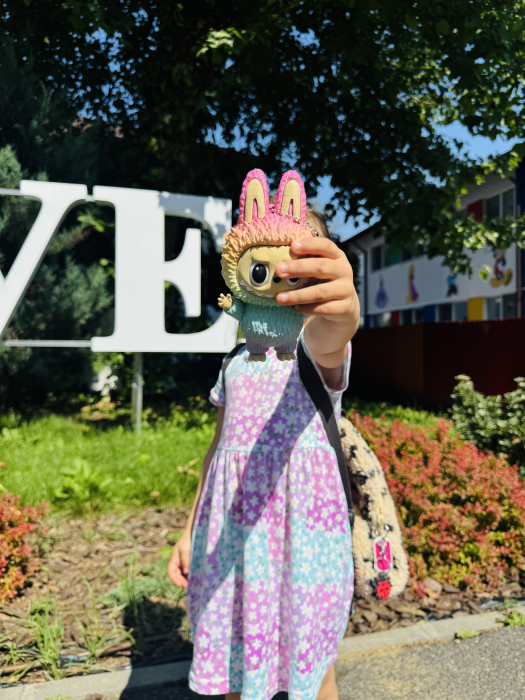 Figurina tip "Labubu" 14 cm [2]