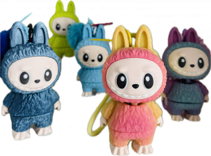 Figurina tip "Labubu" FLEXI 13 cm [4]