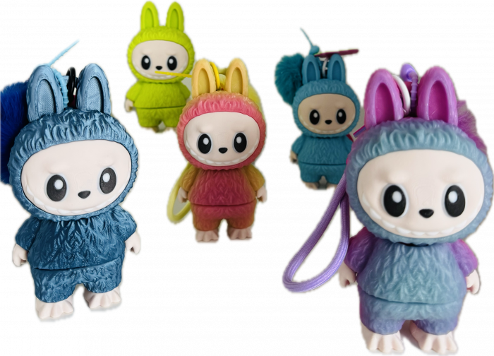 Figurina tip "Labubu" FLEXI 13 cm [3]