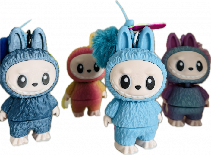 Figurina tip "Labubu" FLEXI 13 cm [5]