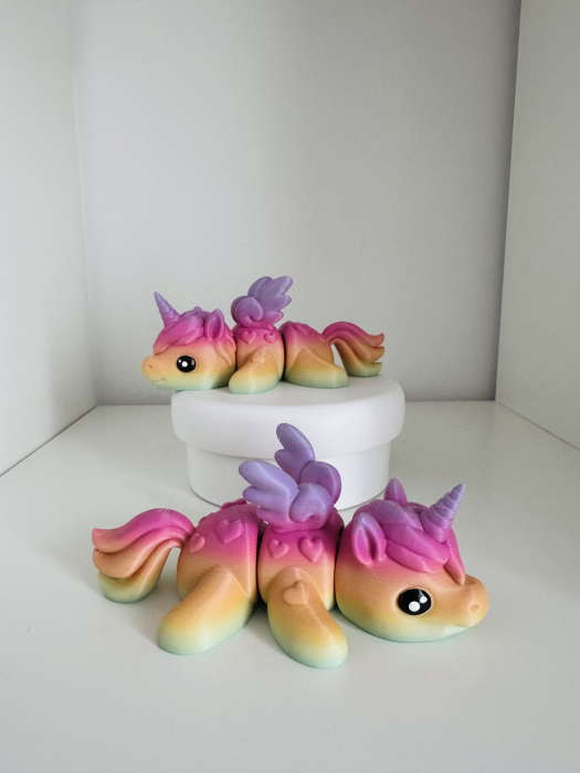 Figurina unicorn curcubeu [3]