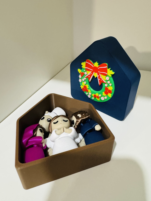 Scena nasterii Domnului - diorama Familia Sfanta [5]