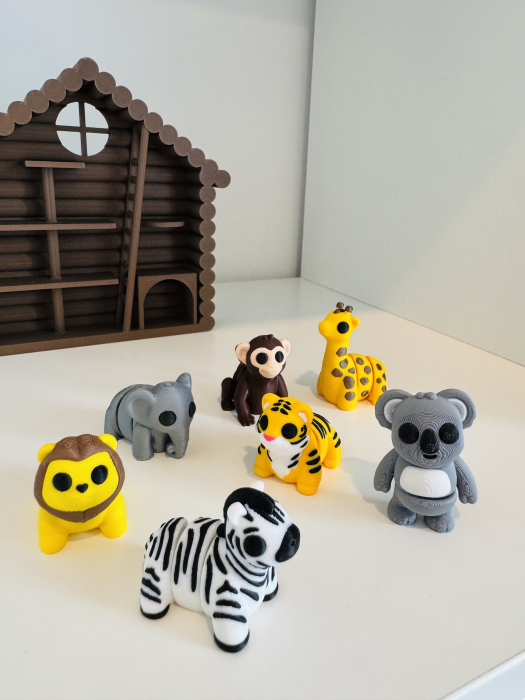 Set figurine flexi - JUNGLE [7]