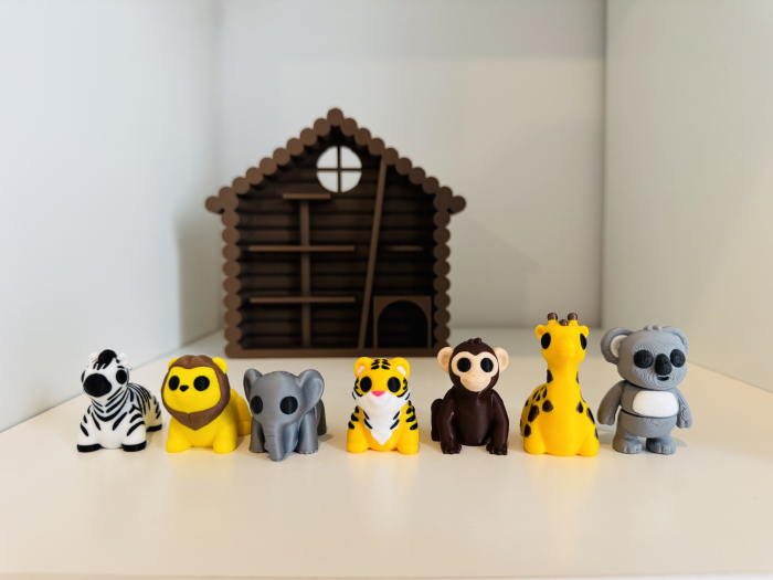 Set figurine flexi - JUNGLE [5]