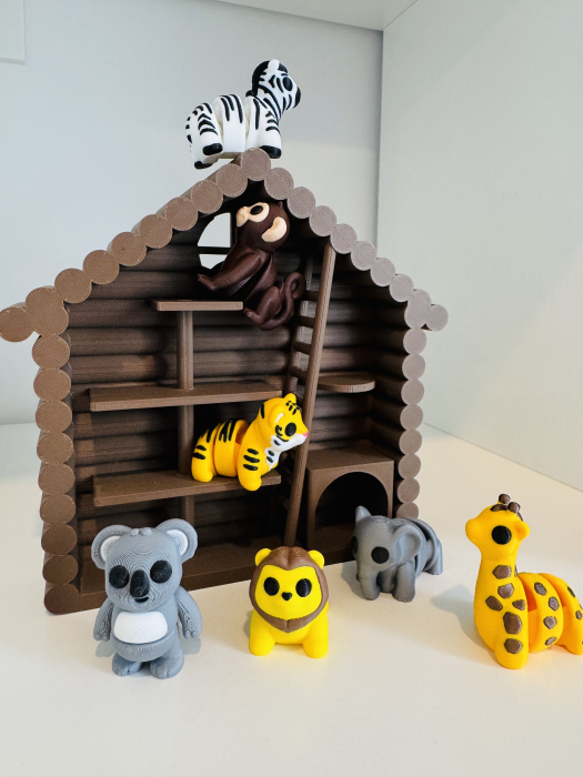 Set figurine flexi - JUNGLE [8]
