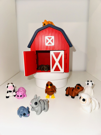 Diorama - Ferma 10 animalute flexi