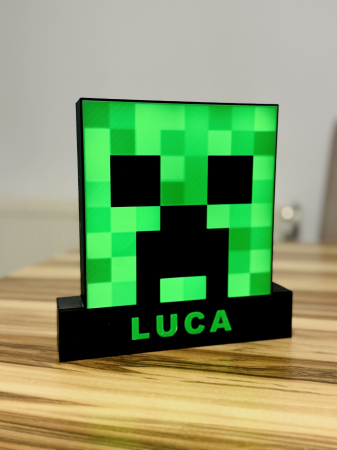 Accesorii Gaming - Lightbox personalizat cu nume