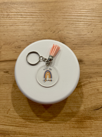 Idei de cadouri - Breloc cu mesaj inspirational