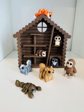 Figurine flexibile - Minis - Set figurine flexi - FOREST