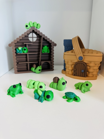 Figurine flexibile - Minis - Set figurine flexi - GREEN