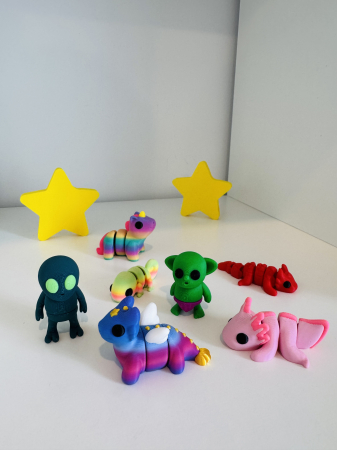 Figurine flexibile - Minis - Set figurine flexi - MAGIC