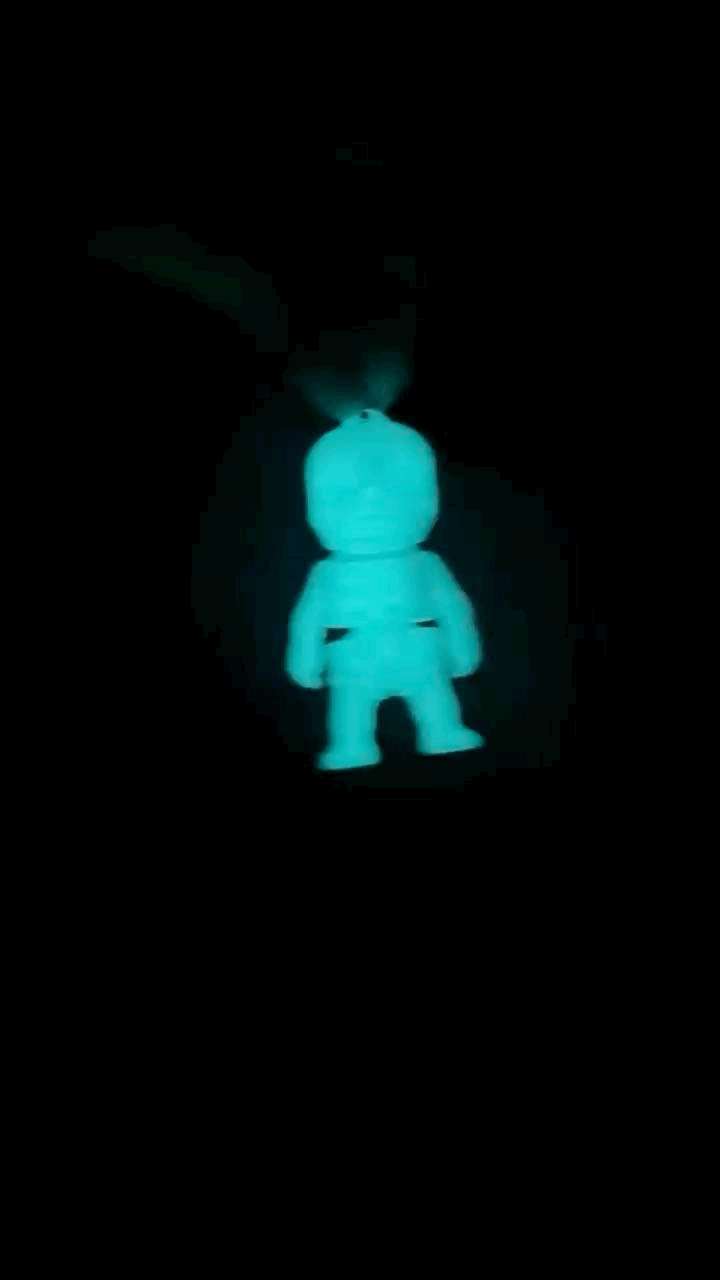 Brelocuri - Skeleton glow in the dark