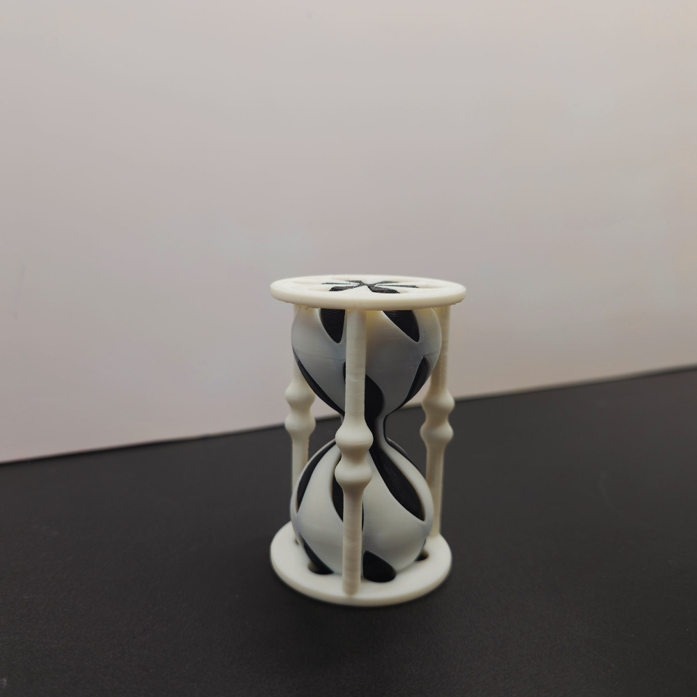 Clepsidră Antistres 3D – Efect Vizual Inovator White&Black [4]