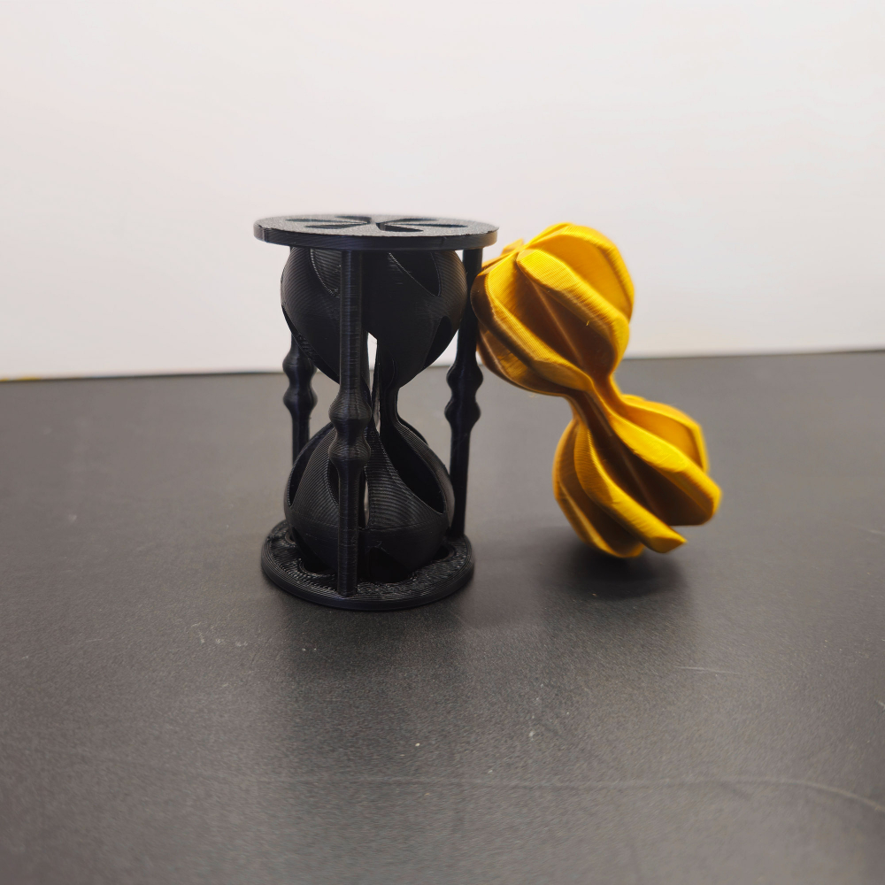 Clepsidră Antistres 3D – Efect Vizual Inovator Black&Gold [3]