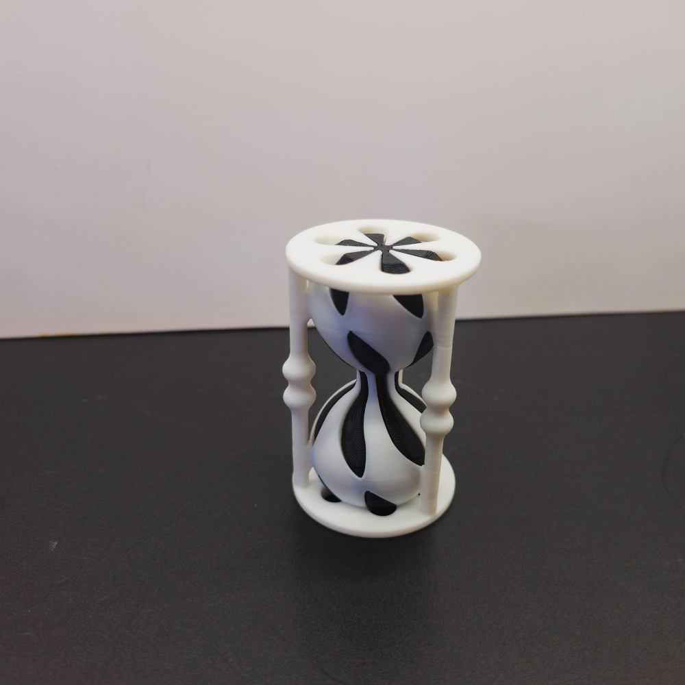 Clepsidră Antistres 3D – Efect Vizual Inovator White&Black [5]