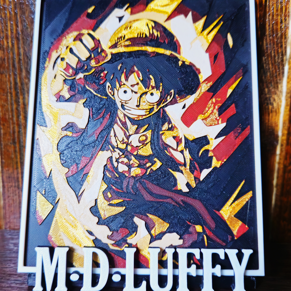 Luffy Tablou în Relief [3]