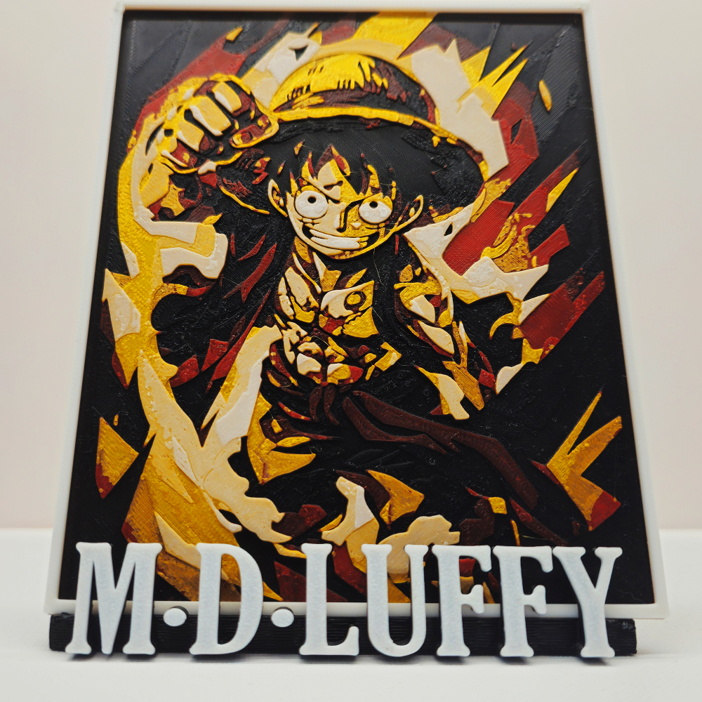 Luffy Tablou în Relief [8]