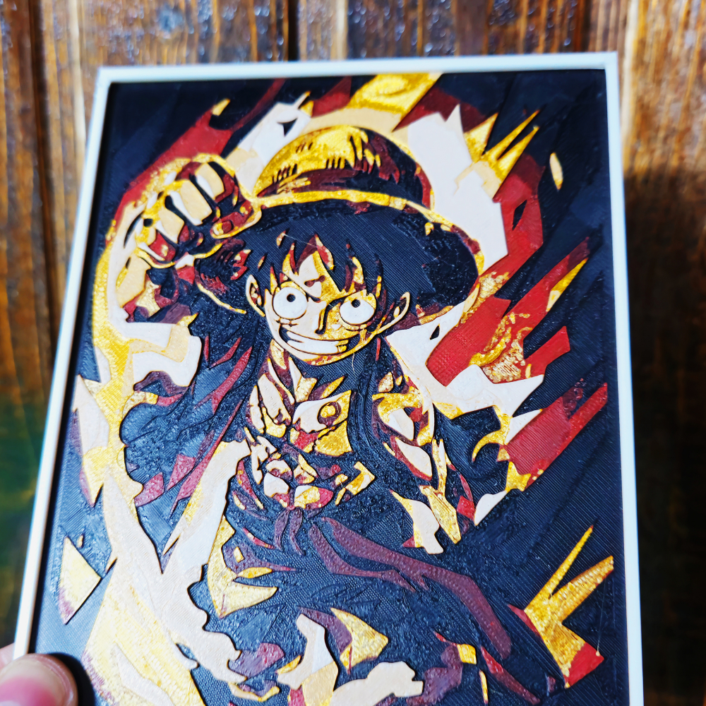 Luffy Tablou în Relief [5]