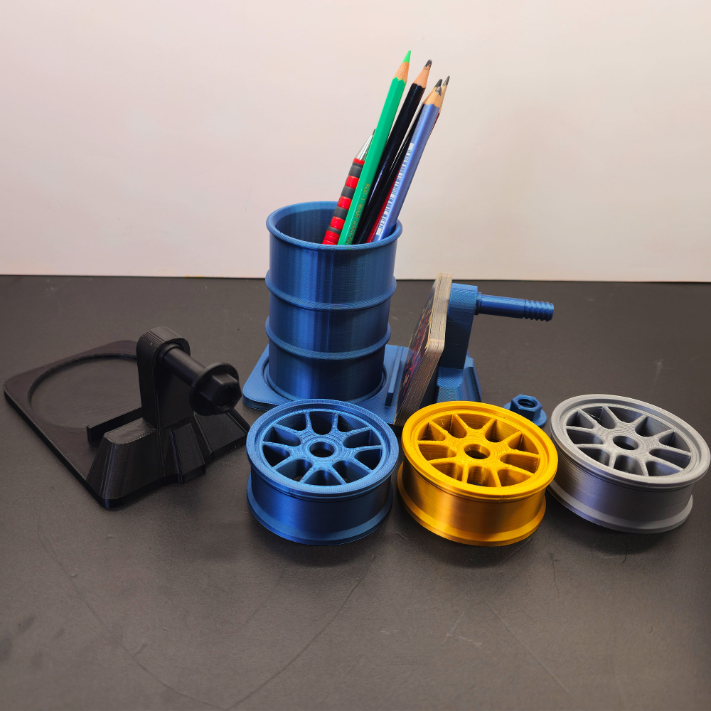 Suport de Pixuri 3D pentru Service Auto Black-Gold [12]