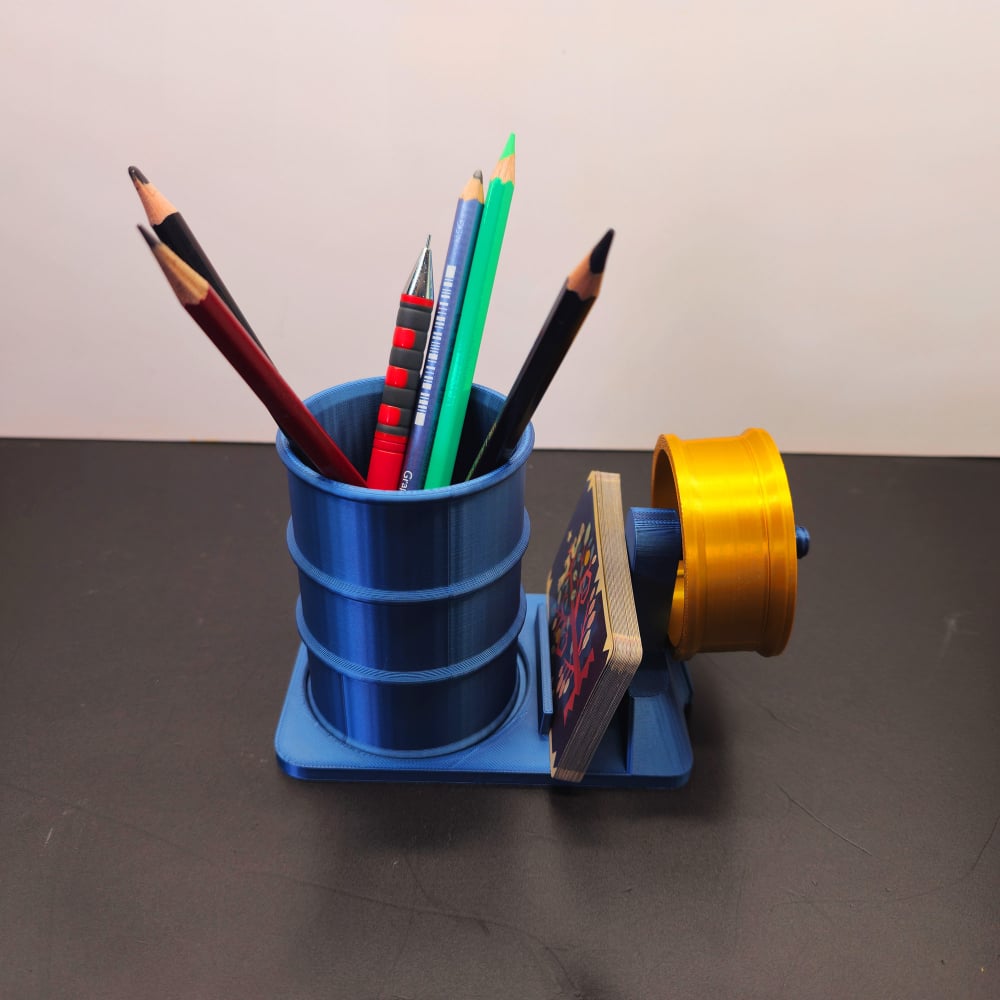 Suport de Pixuri 3D pentru Service Auto Blue-Gold [5]