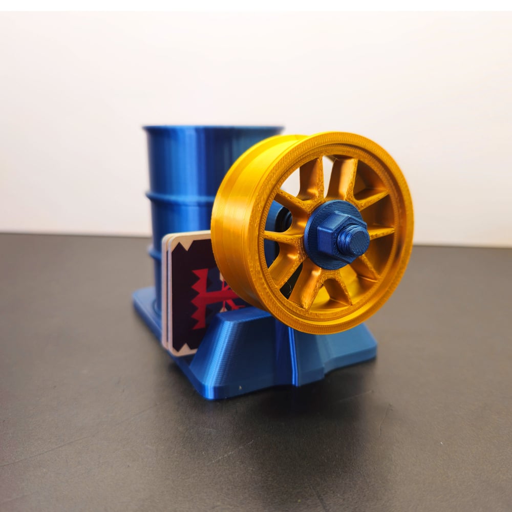 Suport de Pixuri 3D pentru Service Auto Blue-Gold [9]