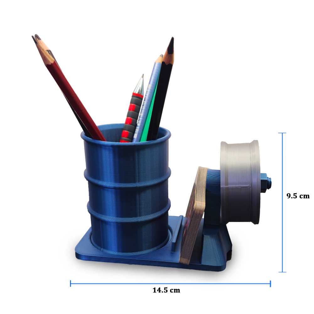 Suport de Pixuri 3D pentru Service Auto Blue-Silver [2]