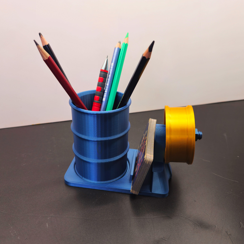Suport de Pixuri 3D pentru Service Auto Blue-Gold [7]