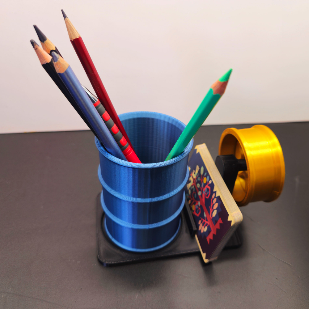Suport de Pixuri 3D pentru Service Auto Black-Gold [8]