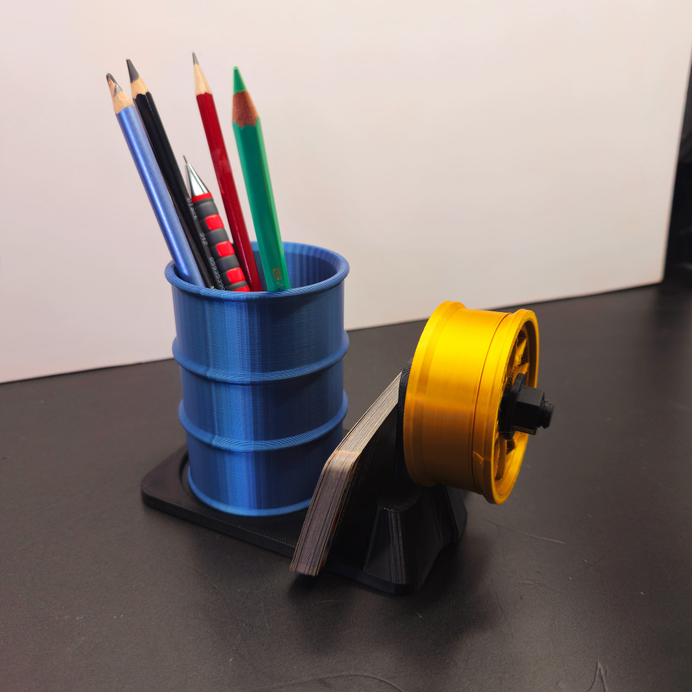 Suport de Pixuri 3D pentru Service Auto Black-Gold [7]