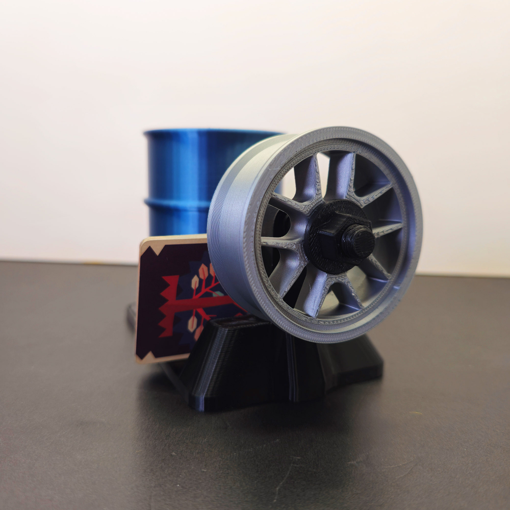 Suport de Pixuri 3D pentru Service Auto Black-Silver [5]