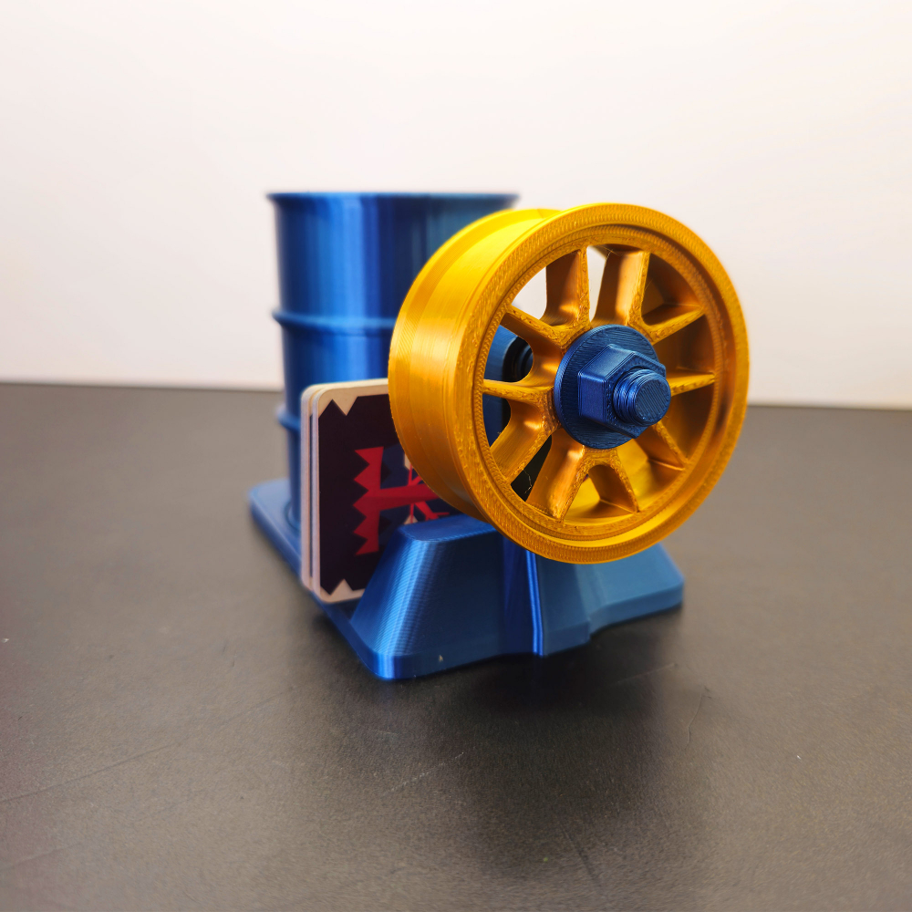 Suport de Pixuri 3D pentru Service Auto Black-Gold [10]