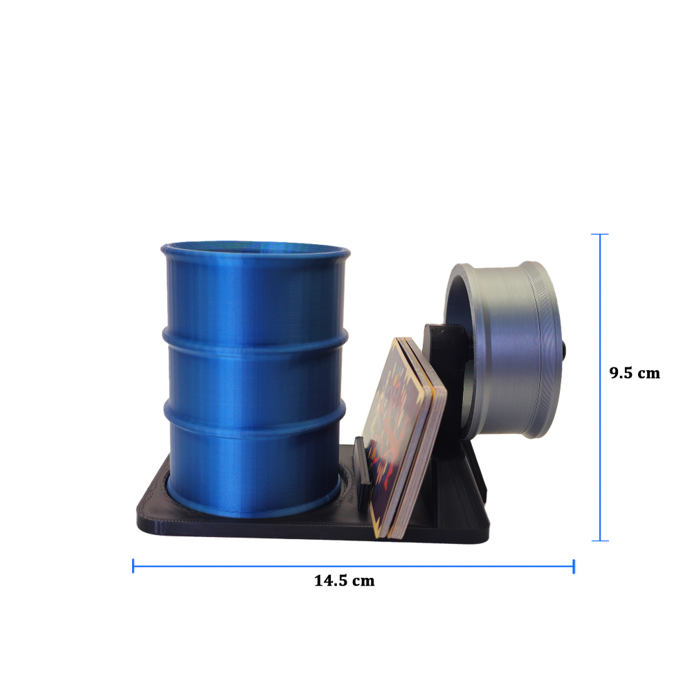 Suport de Pixuri 3D pentru Service Auto Black-Silver [2]