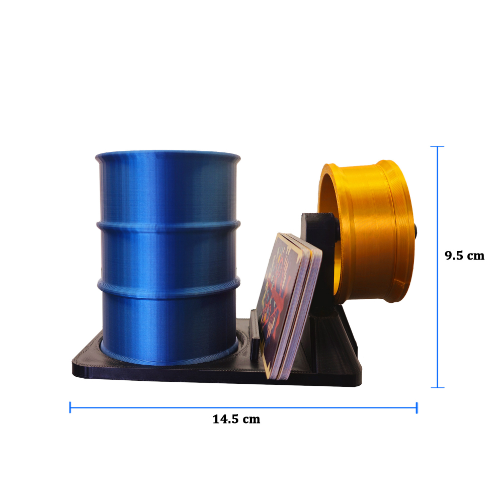 Suport de Pixuri 3D pentru Service Auto Black-Gold [3]
