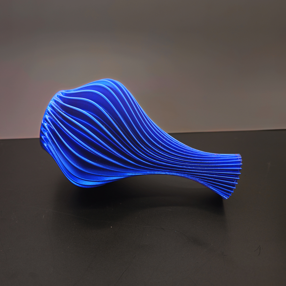 Vază Decorativă Spirală 3D – Design Unic cu Efect în Relief [7]