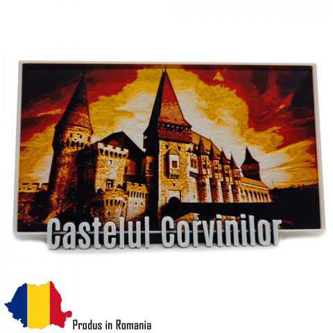 Obiecte de Decor - Castelul Corvinilor - Poza in relief