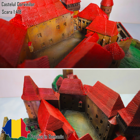 Castelul Corvinilor Macheta 3D [7]