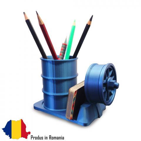 Toate Produsele - Suport de Pixuri 3D pentru Service Auto Blue