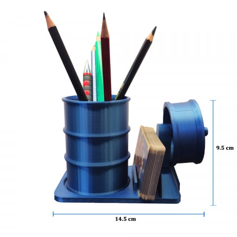 Suport de Pixuri 3D pentru Service Auto Blue [2]