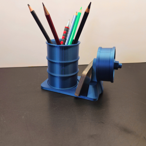 Suport de Pixuri 3D pentru Service Auto Blue [3]