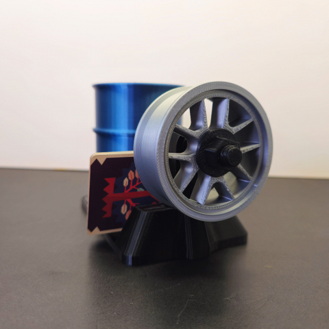 Suport de Pixuri 3D pentru Service Auto Black-Silver [4]