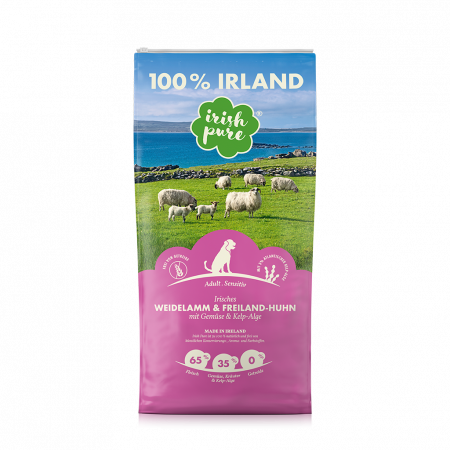Irish Pure - Irish Pure cu miel irlandez crescut liber, pui irlandez crescut liber & alge Kelp