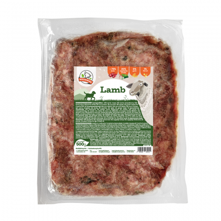 WOLFDINING - wolfdining-single-protein-lamb-meniu-barf-echilibrat-monoproteic-miel