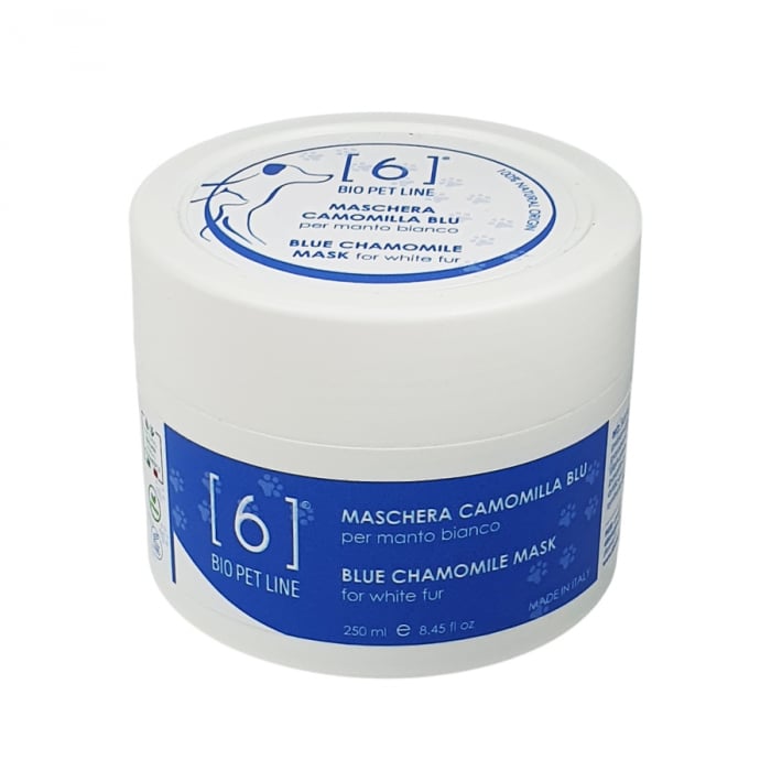 Masca pentru Blană Albă cu Chamomile Albastră – Hidratare și Revitalizare Blană [1]