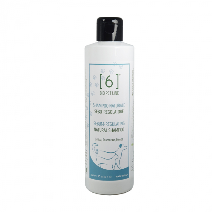 Șampon Natural Seboreglator cu Curățare Profundă, Urzică și Rozmarin [1]