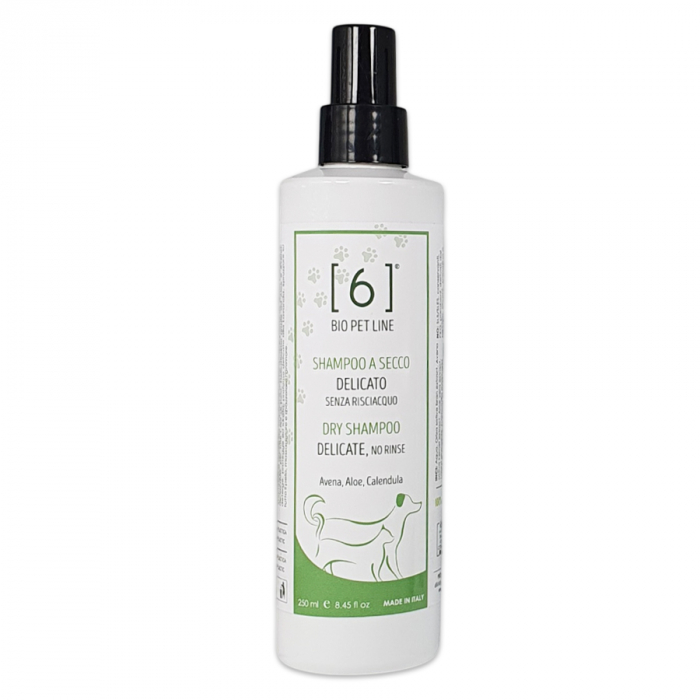 Șampon Natural Uscat Delicat cu Aloe, Ovăz și Amidon de Orez [1]