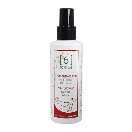 Pet - Spray Natural Anti-Mâncărime – cu Ulei de Cânepă și Ovăz