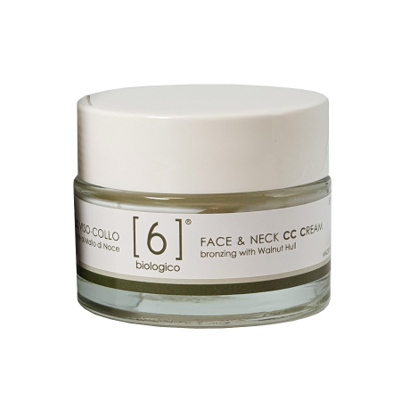 Ingrijire fata - Cremă CC pentru Față și Gât cu Extract de Coajă de Nucă – Bronz Natural și Hidratare